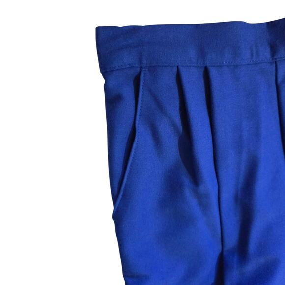 Vintage Worthington Women’s Royal Blue Stirrup Pants – Size 6 - Picture 3 of 9